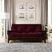 DHP 8" Independently Encased Coil Futon Mattress, with CertiPUR-US certified foam, Merlot