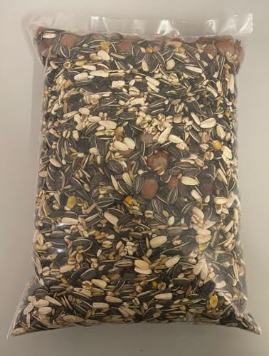 Canifee - Eichhörnchen Futter 1.8 kg Nachfüllpack artgerechtes Wildtierfutter ganzjährige Futtermischung - Nachfüllbeutel mit der extra Portion Haselnüsse - auch für Streifenhörnchen