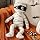 Bunny Chorus Halloween Decor Throw Pillows: Cute White Teddy Fleece Mummy Throw Pillows, Fun Soft Sherpa Plush Cushion Halloween Decorations Indoor for Home Sofa Bed Office Couch Living Room