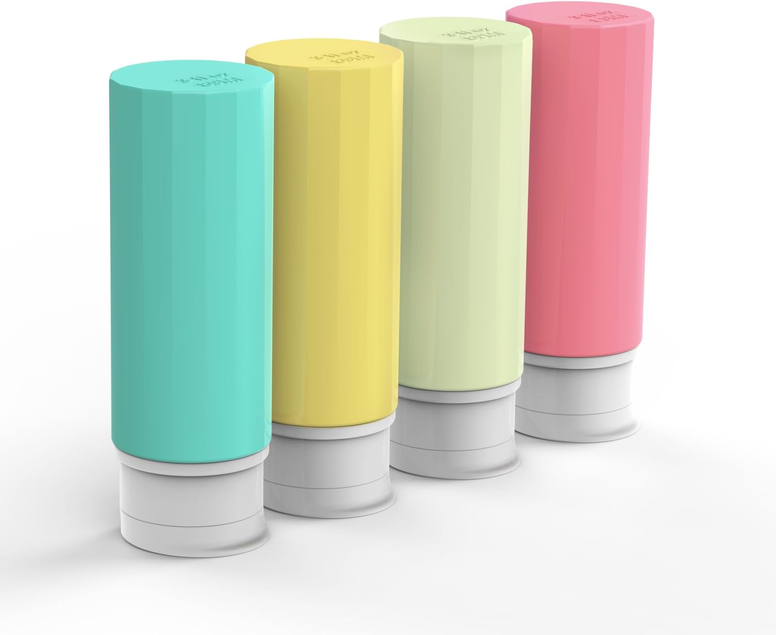 Yolaist 4 Pack Travel Bottles for Toiletries, TSA Approved