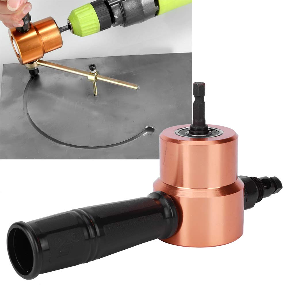 Doppelkopfschneider, Blechknabberbohrer, Schneidwerkzeug für die Reparatur und Wartung von Kraftfahrzeugen, mit Guter Schneidfähigkeit, Ergonomischem Griff, 1,8 Mm Stahlplatte,