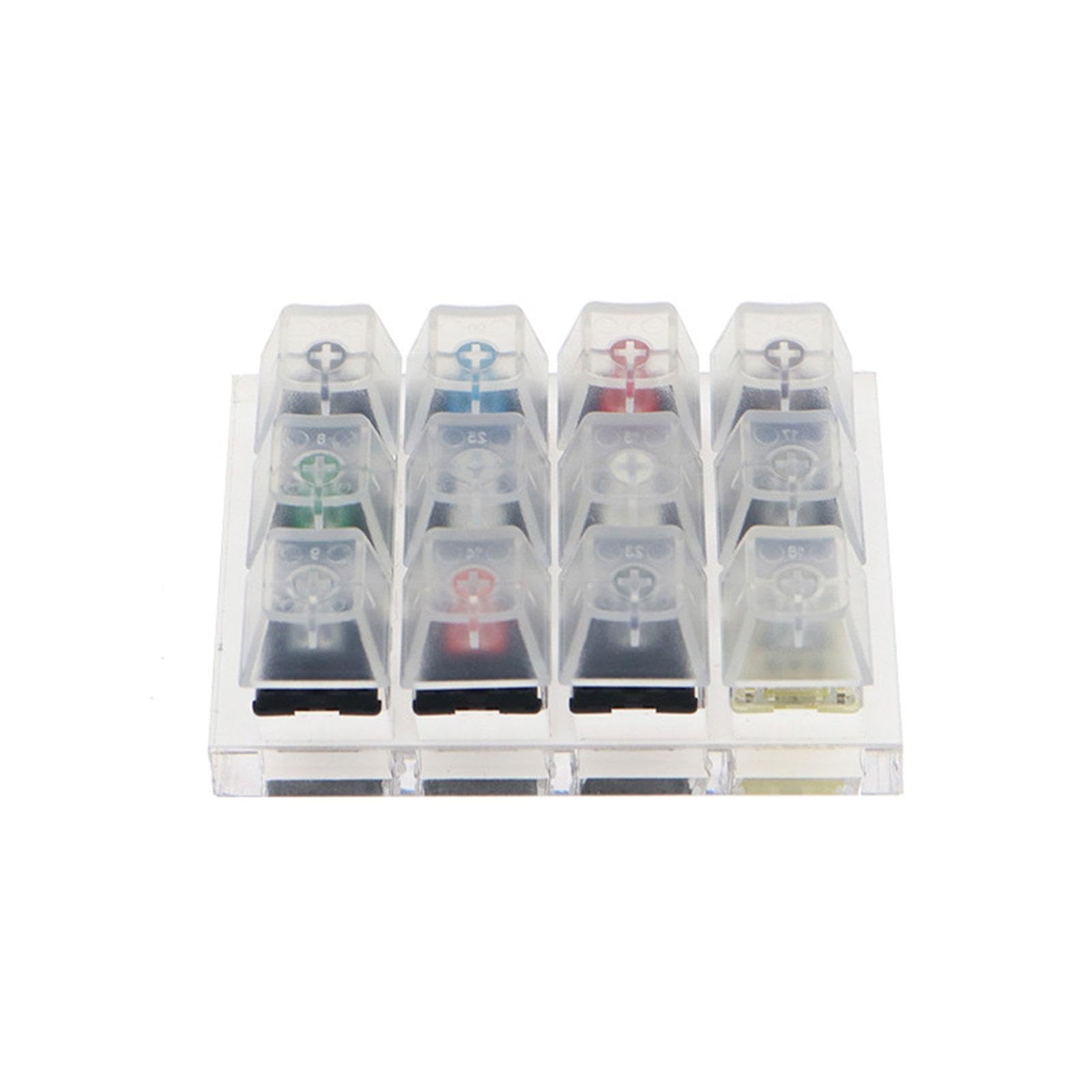 Testeur de switch mécanique en acrylique avec touches transparentes - 8