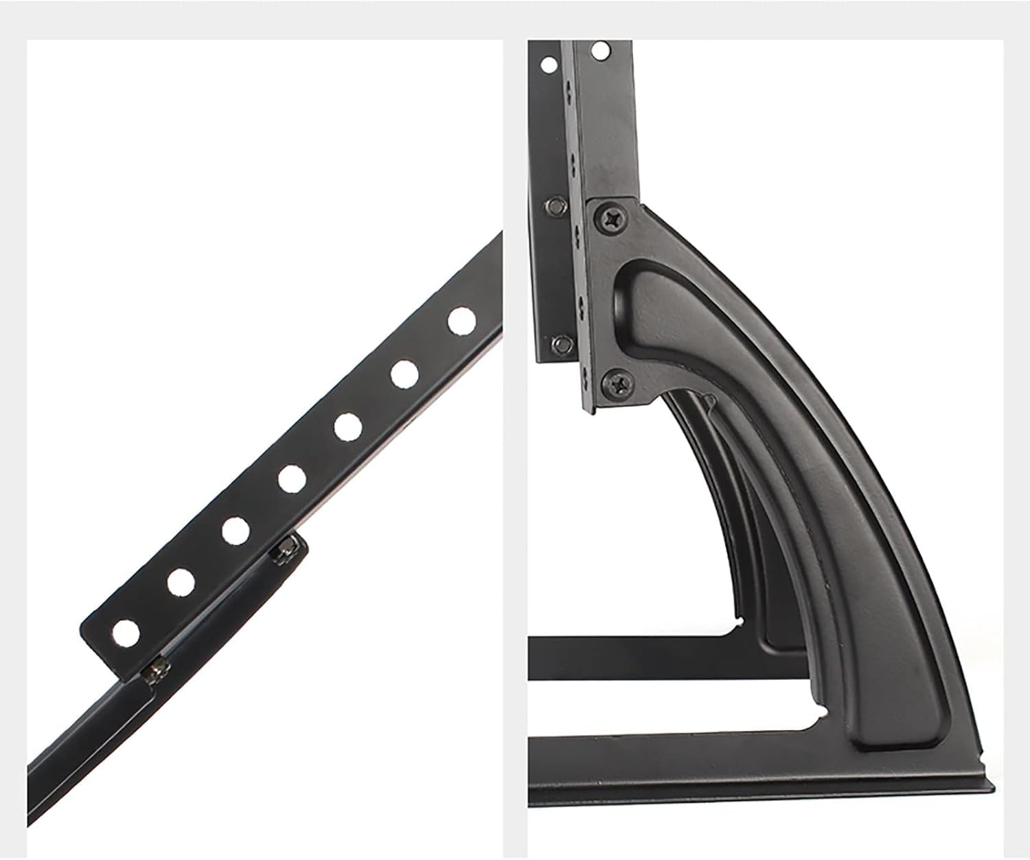 Soporte de TV de altura ajustable, base de TV de escritorio para televisores LCD LED de pantalla plana de 24 a 40 pulgadas, ideal para el hogar u oficina, fácil de instalar, diseño resistente