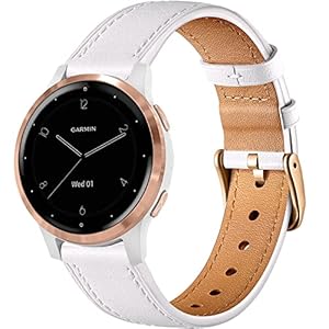 Issinlky Garmin Vivoactive 4S Skórzany Pasek