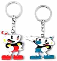 廃盤　CUPHEAD カップヘッド 世界限定9995個 / キーホルダー CUPHEAD カップヘッド - You Died Limited Edition Key Ring