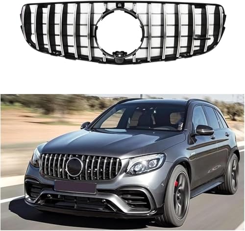 Calandre double pont Benz GLC W253 argent contre usure avant - 7