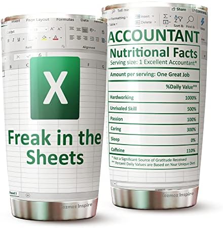 Funny Excel Accountant Desk Sign - Acrylic Office Decor For CPA, CFO, Accounting Professionals