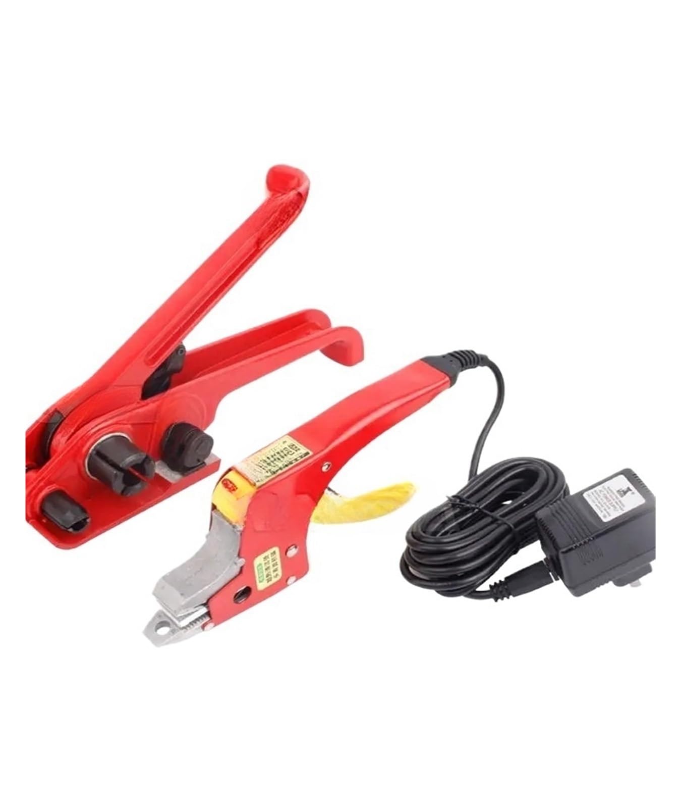 Cercleuse Cercleuse Manuelle pour boîtes et palettes Boucle-Outil de cerclage électrique Kit de cerclage d'emballage Outil de Tension Scellant (220 V)
