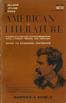 Paperback American Literature - College Outline Series Book
