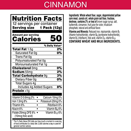 Kellogg's Cinnabon Jumbo Snax Cereal Snacks, Lunch Box Snacks, Cinnamon Roll (4 Boxes, 48 Pouches) #TOP2