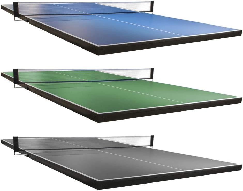 Ping Pong Table for Billiard Table | Conversion Table Tennis Game Table | Table Tennis Table w/ Warranty |Ping Pong Table Top, Grey