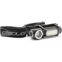 Cyclops Hades Horizon Headlamp | Tactical Durable Lightweight Aluminum Compact Adjustable Headband Weather Resistant Ipx4 Rechargeable Removable Bright 2 Color Led 500 Lumen Headlight