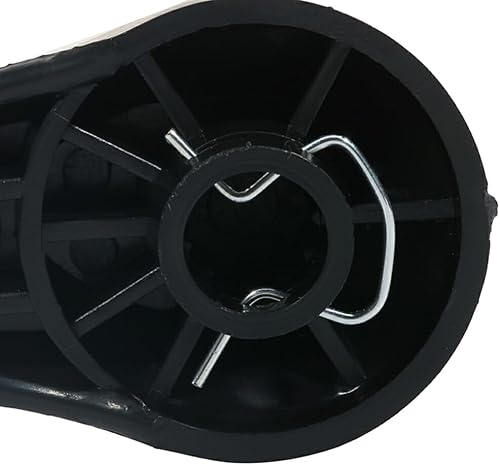 Miniatura 3 de SCITOO Interior Delantero Trasero Conductor Izquierdo Pasajero Derecho Ajuste para 1989-2000 para Honda para Civic 2 piezas Negro Manijas de Puerta