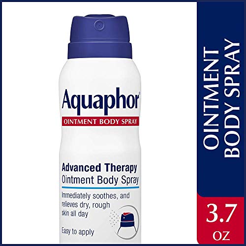 Aquaphor Ointment Body Spray Moisturizes and Heals Dry, Rough Skin 3.7 oz. Spray Can