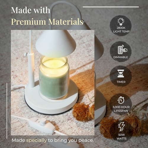 Hestia-Angelo-Candle-Warmer-Lamp-Candle-Lamp-Warmer-with-Timer-3-Wick-Candles-Height-Adjustable-Electric-Candle-Lamp-with-Scented-Wax-Yankee-Candle-Jar-Gifts-for-Mom-Black-Timer Hestia Angelo Candle Warmer Lamp Candle Lamp Warmer with Timer 3 Wick Candles Height Adjustable Electric Candle Lamp with Scented Wax Yankee Candle Jar Gifts for Mom Black Timer