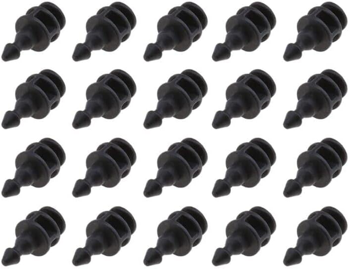 20X Auto Luz Trasera Lámpara Reparación Fijación Trim Clips OE 2E0945230 0008208164 Compatible con Crafter Van Mercedes W906 Sprinter Plástico