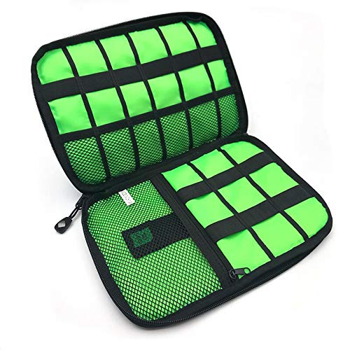 Organizzatore per la gestione dei cavi Cassa del kit di sistema di sacchetti di stoccaggio dell'organizzatore dei cavi USB Cavo dati Auricolare Filo Penna Power Bank Digital Gadget Devices Borse da vi