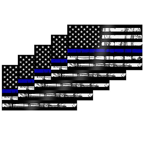 Trump 2020 Sticker 10 Pcs, Trump Bumper Stickers for Presidential Election - Five Different Sticker Designs (PVC Sticker) (car Stick Police)