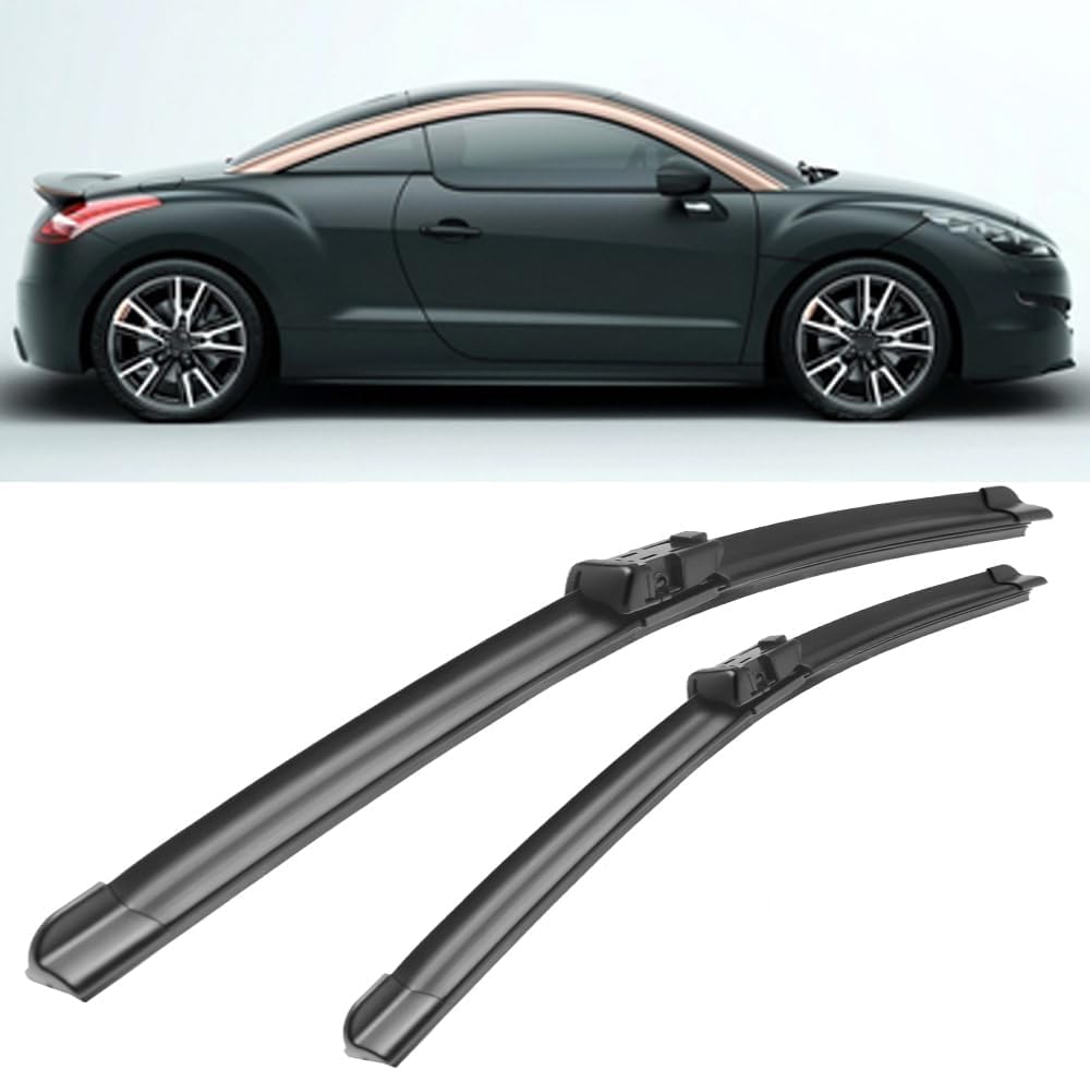 Balai d'essuie-glace avant Peugeot RCZ 2009-2016 robuste et silencieux