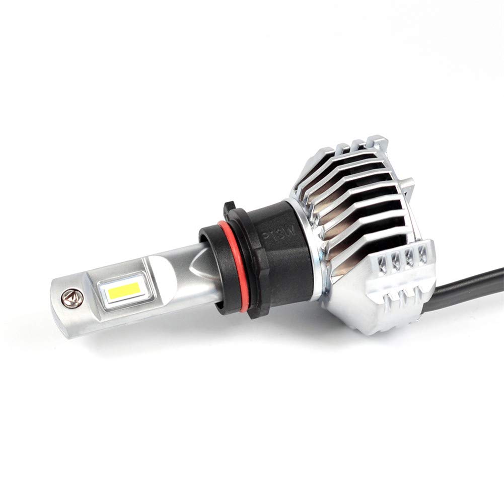 P13W LED Lampadina Fari Auto Esterno 45W Lampada Alogena Luce Kit di Conversione Impermeabile 6500K, 2 pezzi