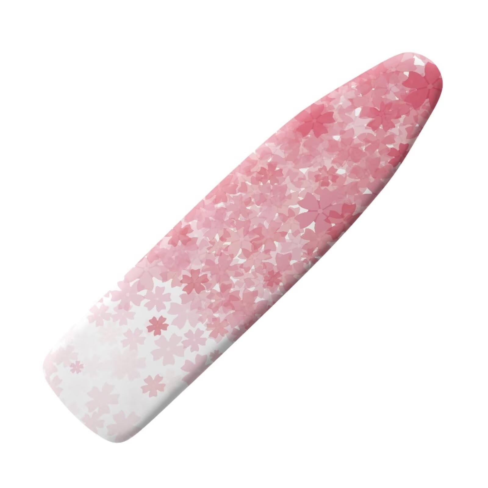 Novelty Ironing Board Cover, Gradient Pink Floral Pattern 15x54 Ironing Board Cover, Stain Resistant and Non Slip, Elastic Edges,Fashion Home Decoration