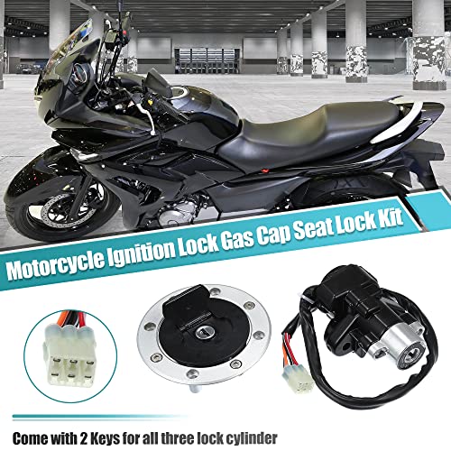 Interruptor de encendido de moto y tapa de tanque para Suzuki GSXR 750 2