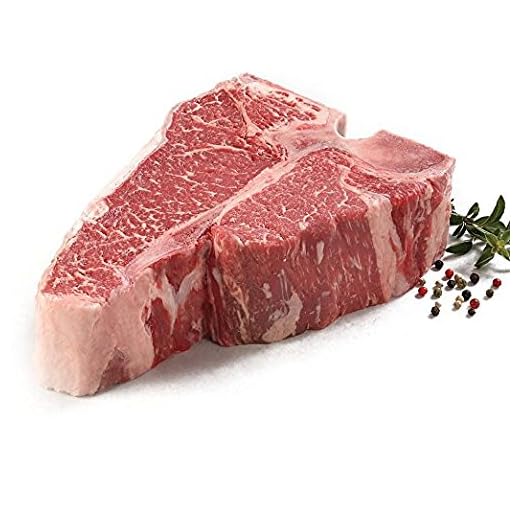 New York Prime Beef - Porterhouse - Short Loin - 4 x 30 Oz. Steaks - THE BEST STEAK ON THE PLANET - CARVED FROM A WHOLE DRY AGED SHORT LOIN via Fed Ex overnight