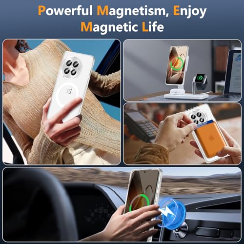 Coque OnePlus 13 anti-choc et fine avec aimant intégré - 3