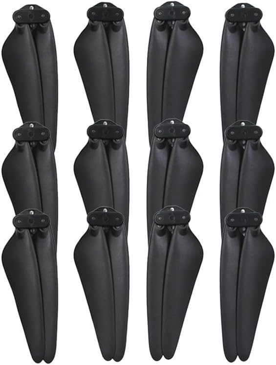Drone Propellers Quick-Release Props/Fit for SG906 PRO/PRO 2/Max Drone Spare Parts Propellers Blade/Fit for SG906 Blade Screw Parts Accessory (Color : 12PCS)
