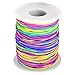 Produktbild 100 m Perlenband aus Nylon, elastisch, für Perlen, Stoff, Thread Bead String Craft Cord Armband Halskette Makramee-Armband Schmuck DIY 1 mm