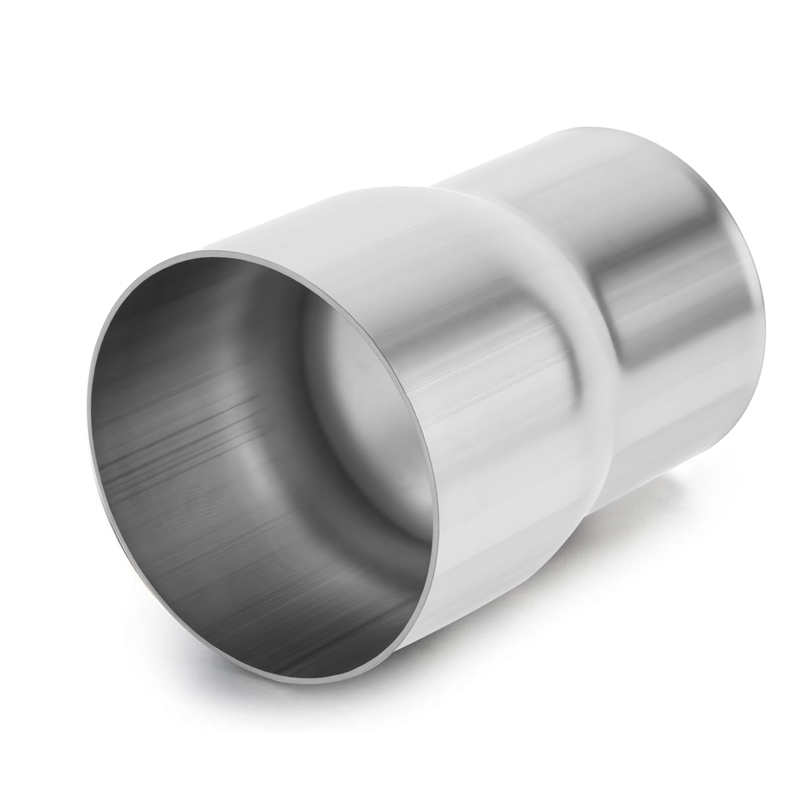 Exhaust Adapter Connector 2.5" OD to 2.75" ID, A-KARCK Exhaust Pipe Reducer 4" Overall Length 304 Stainless Steel