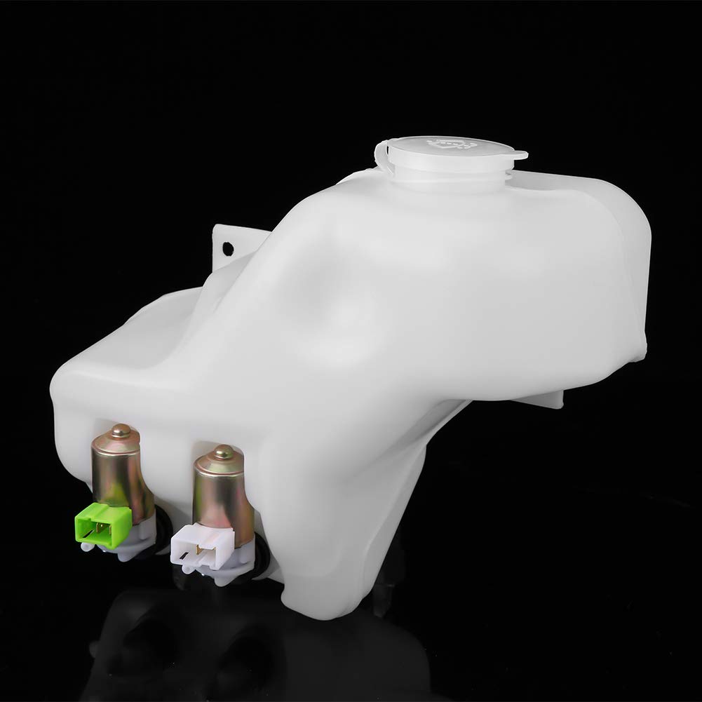 Bottiglia lavavetri tergicristallo, Kit Vaso Serbatoio Pompa a 2 Fori, Kit Serbatoio Bottiglia Pompa lavavetri, per Nissan Patrol GQ Maverick 88-97