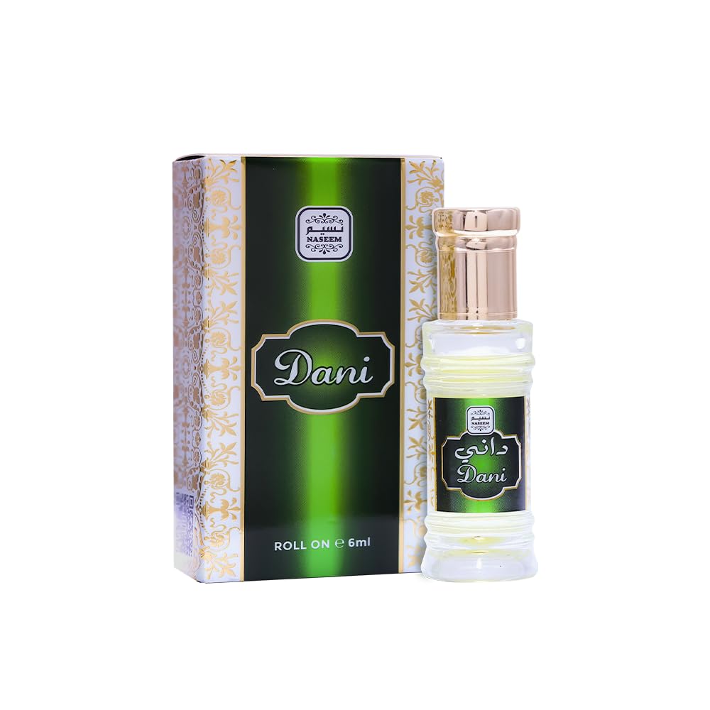 NASEEM Dani Attar Roll On Perfume Oil 6ml | Fruity Gourmand Floral Attar with Vanilla & Patchouli | Alcohol-Free-image-47