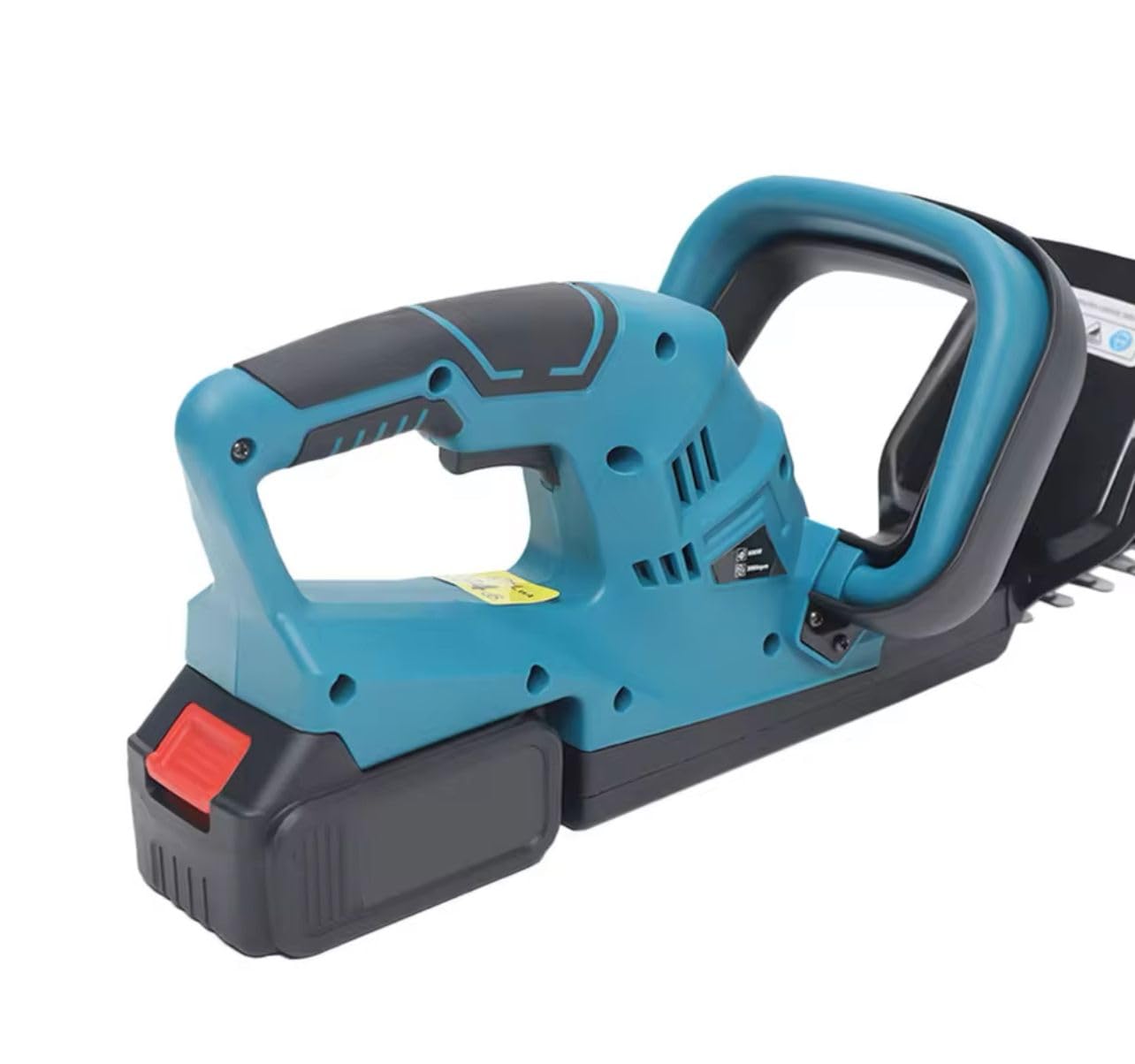 TAGLIASIEPI CON DOPPIA BATTERIA LITIO 48V LAMA DA 40cm TAGLIAERBA SENZA FILO GIARDINO SIEPI FAO DA TE PROFFESSIONALE