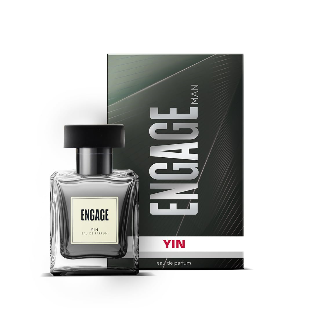 Engage Yin Eau De Parfum for Man 50ml |Fresh Bergamot Patchouli|Long Lasting Perfume|Perfume for Man| Night-time Wear| N