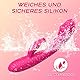 Rabbit Vibratoren für Sie Klitoris und G-punkt Sex Spielzeug für Paare mit 10 Vibrationsmodi&5 Pulsationsmodi Erotik Sex Spielzeug für die Frau, Vibration für Frauen Sexspielzeuge für Paare Sex Dildo
