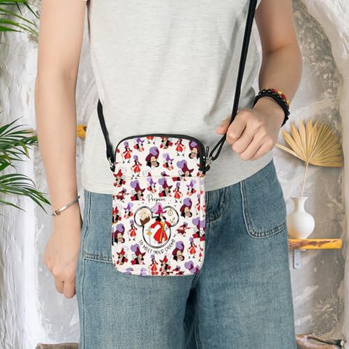 KEYCHIN Villain Captain Crossbody Bag Fairytale Movie Gifts Prepare To Meet Your Doom Shoulder Bag Captain Pirate Gifts2