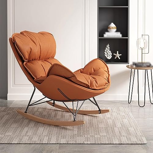 Fauteuil à bascule rembourré et confortable avec inclinaison douce