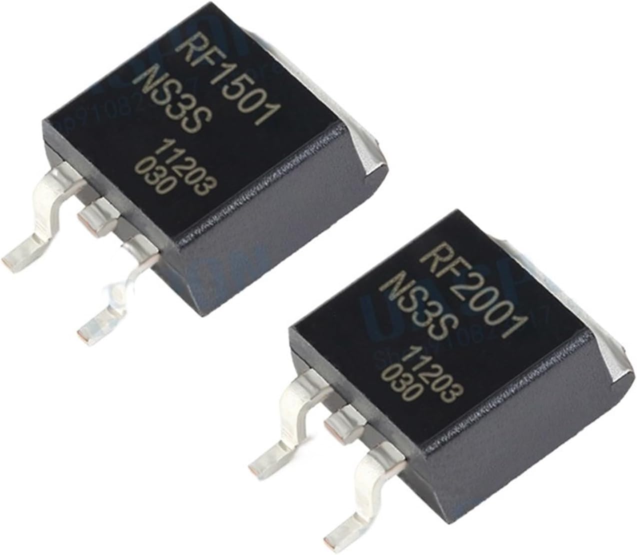 SaNzia 5 PCS RF1501NS3S RF2001N3D Fast Recovery Diode TO-263 RF1501 Transistor SMD RF1501-NS3S RF2001N3D TO-263 RF2001 RF2001NS3SW Transistor (Color : RF1501 TO-263)