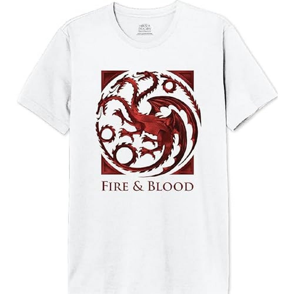 House of the Dragon Herren T-Shirt Weiß