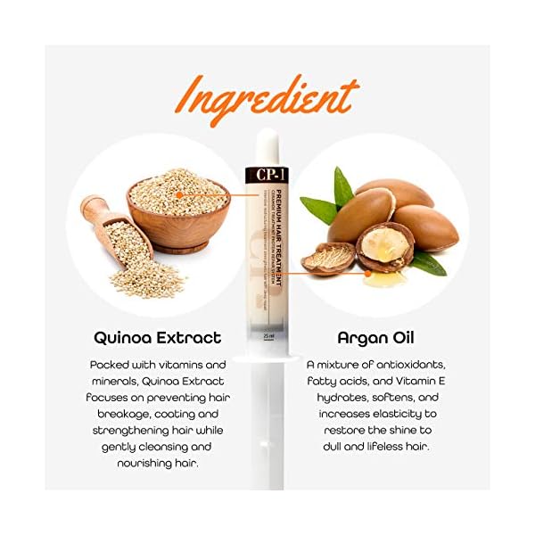 CP-1 Premium Professional Hair Mask Deep Conditioning Keratin Protein Hair Treatment for Dry Damaged Hair, Ceramide Repair System 25ml x 4 Tubes, free additional 4 travel packs