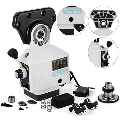 Mophorn Power Feed X-Axis 150Lbs Torque,Power Feed Milling Machine 0-200PRM, Power Table Feed