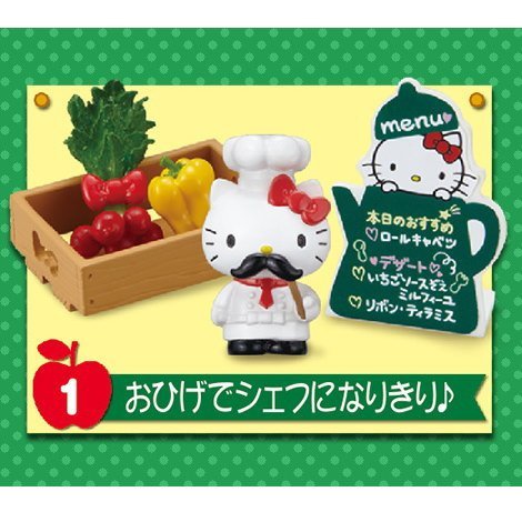 レストラン限定 シェフキティ　根付 2002 コックさん　メモ　ハローキティ レストラン限定 シェフキティ 根付 2002 コックさん メモ ハロー