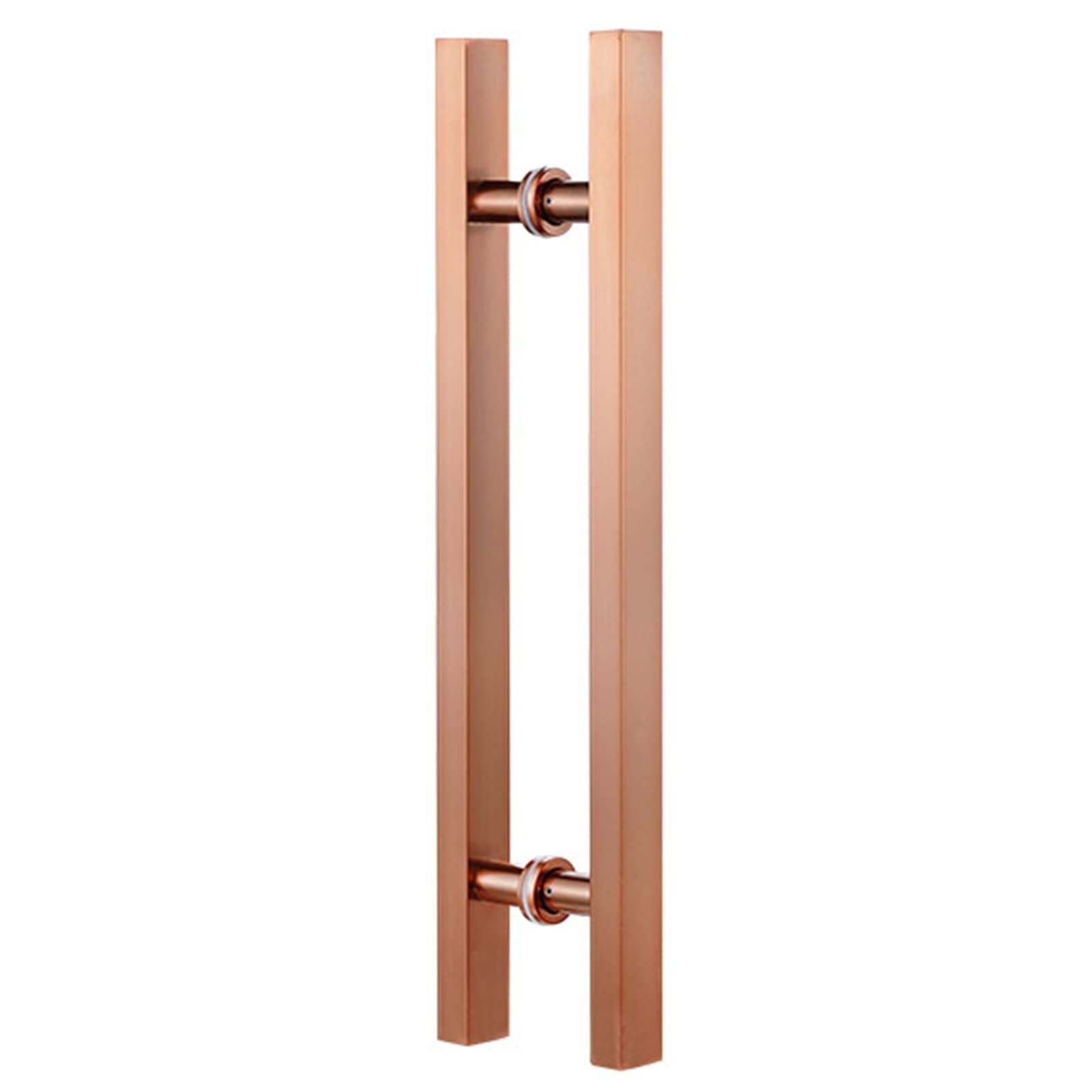 CWCQGH Barn Door Push Pull Door Handle Back to Back Door Handle,Sliding Barn Doors Bar Swing Door Handles with Simple Design,Gold#2-Length 80cm(31.5inch)