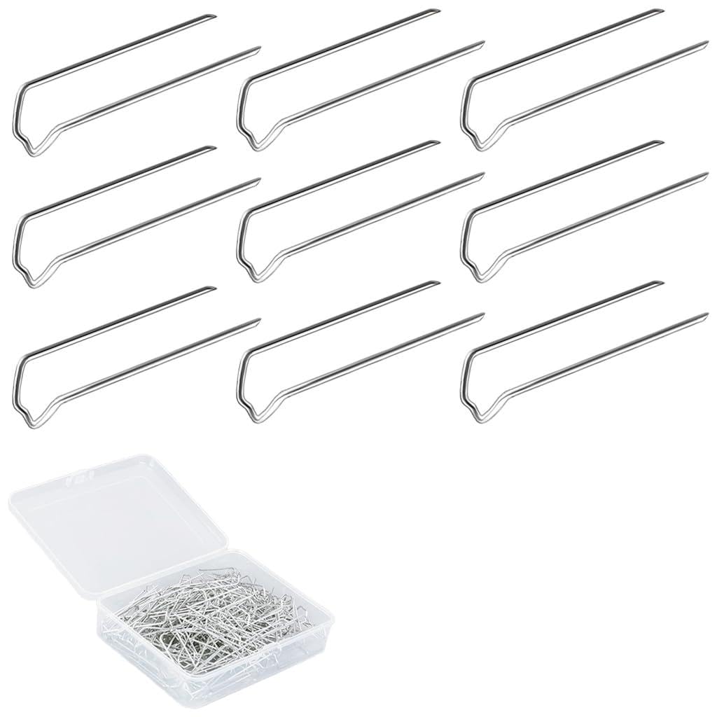 HASTHIP® 100Pcs DIY Wreath U Pins, Reusable Floral Fixing Pins for Greenery, Flowers & Decorations, Alternative to Hot Glue or Wire for Wreath Frames-image-19