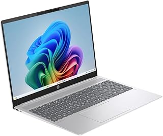 HP OmniBook 5 16インチ AI ノートパソコン - AMD Ryzen AI 7 350 - Copilot+ PC - 2K (1920 x 1200) タッチスクリーン - 32GB メモリ - 1TB SSD - Windows 11 Home