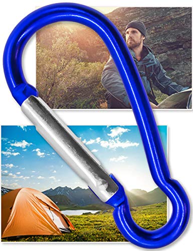 Outdoor Saxx® - 20 mini moschettoni in alluminio