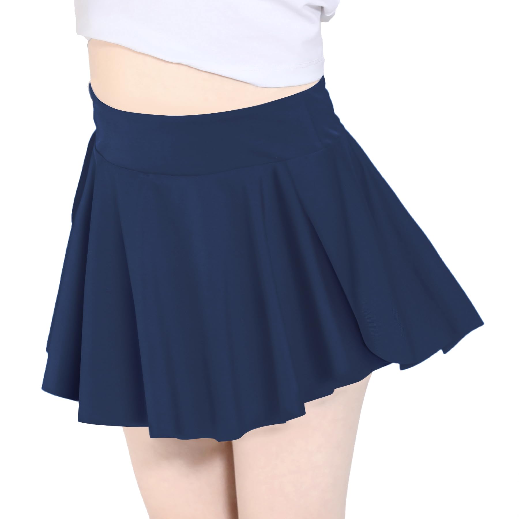 Hvididan Skort Girls, Athletic Skirts for Tennis Golf, Butterfly Flowy Shorts for Kids, Shorts with Pocket