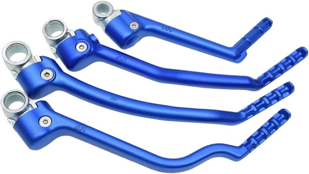 Motorcycle Start Lever Motorcycle Forged Kick Start Lever Pedal for YZ WR YZF 125 250 450 250X 250F 250FX 450F 450FX 1986-2023 Dirt Bike