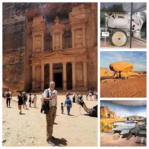 Audiotravels: Set-Jetting in Jordanien Podcast Por  arte de portada